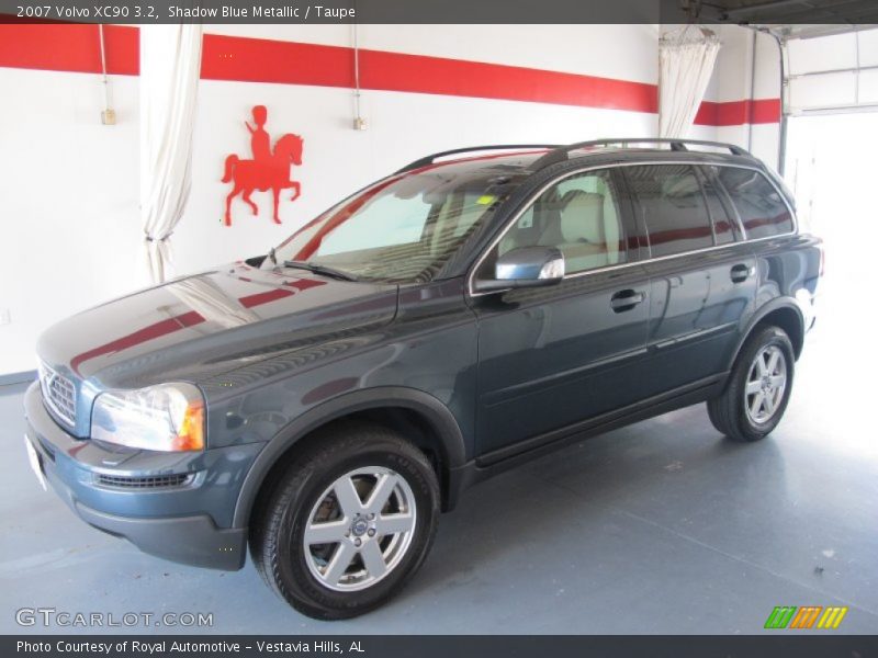 Shadow Blue Metallic / Taupe 2007 Volvo XC90 3.2