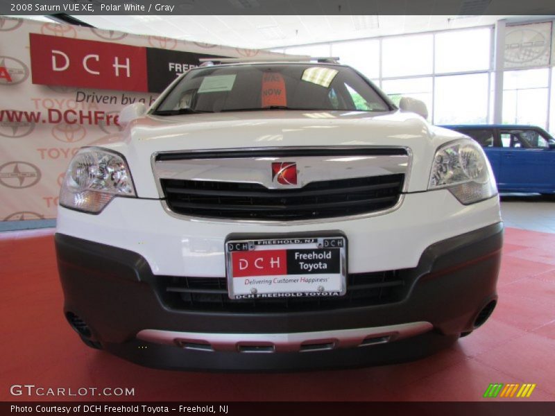 Polar White / Gray 2008 Saturn VUE XE