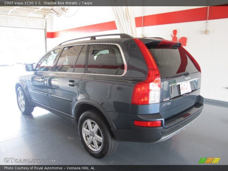 Shadow Blue Metallic / Taupe 2007 Volvo XC90 3.2