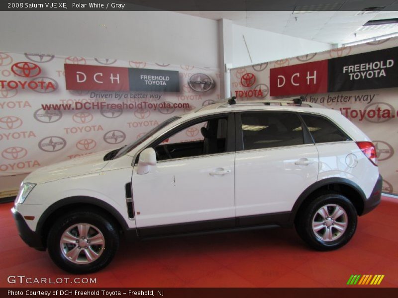 Polar White / Gray 2008 Saturn VUE XE