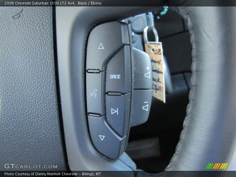 Black / Ebony 2008 Chevrolet Suburban 1500 LTZ 4x4