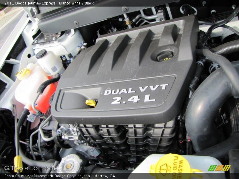 Bianco White / Black 2011 Dodge Journey Express