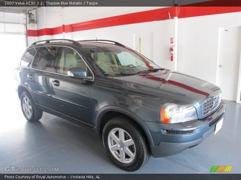 Shadow Blue Metallic / Taupe 2007 Volvo XC90 3.2