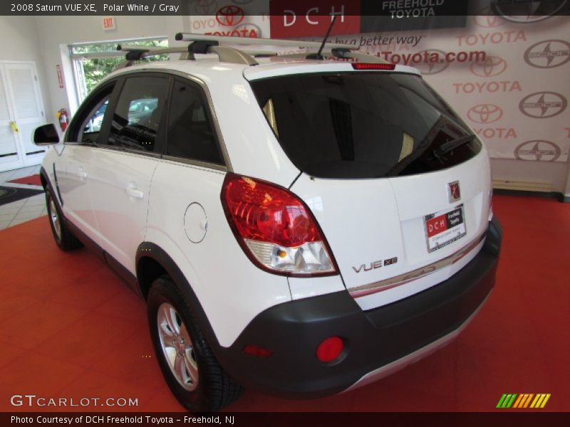 Polar White / Gray 2008 Saturn VUE XE