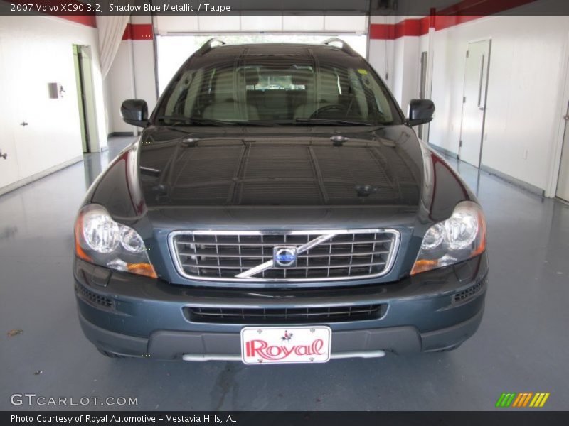 Shadow Blue Metallic / Taupe 2007 Volvo XC90 3.2