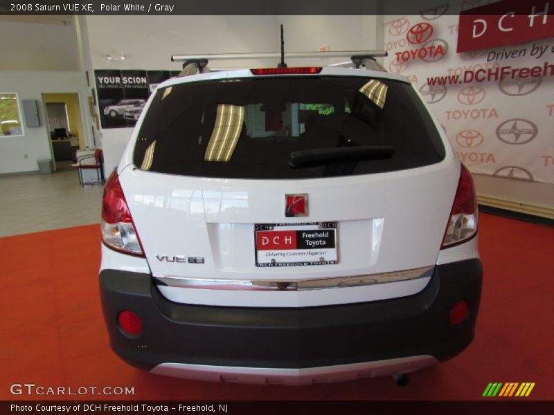 Polar White / Gray 2008 Saturn VUE XE