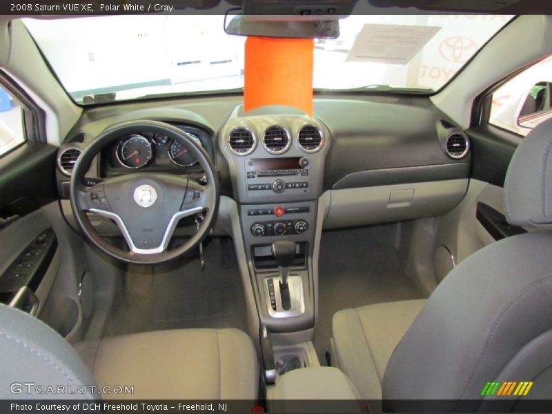 Polar White / Gray 2008 Saturn VUE XE