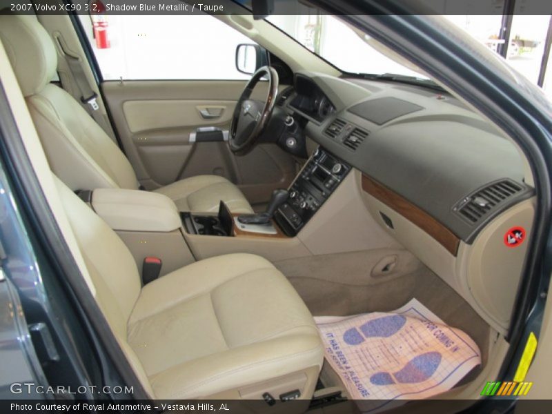 Shadow Blue Metallic / Taupe 2007 Volvo XC90 3.2