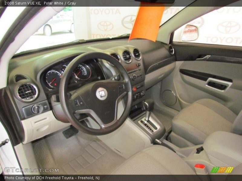 Polar White / Gray 2008 Saturn VUE XE