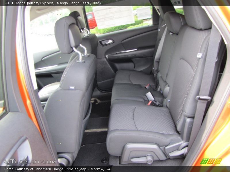 Mango Tango Pearl / Black 2011 Dodge Journey Express