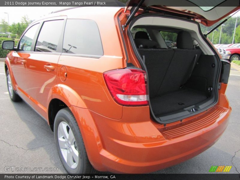 Mango Tango Pearl / Black 2011 Dodge Journey Express