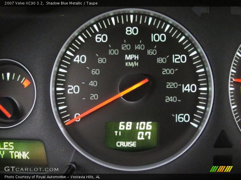 Shadow Blue Metallic / Taupe 2007 Volvo XC90 3.2