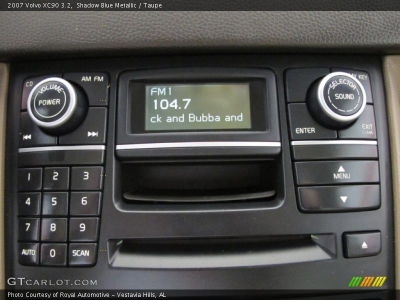 Shadow Blue Metallic / Taupe 2007 Volvo XC90 3.2