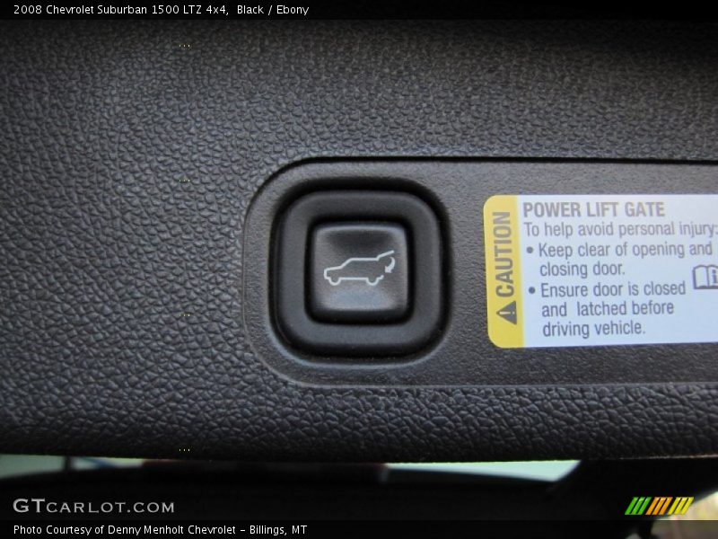 Black / Ebony 2008 Chevrolet Suburban 1500 LTZ 4x4