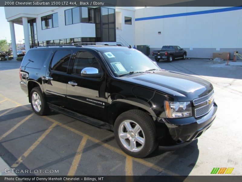 Black / Ebony 2008 Chevrolet Suburban 1500 LTZ 4x4