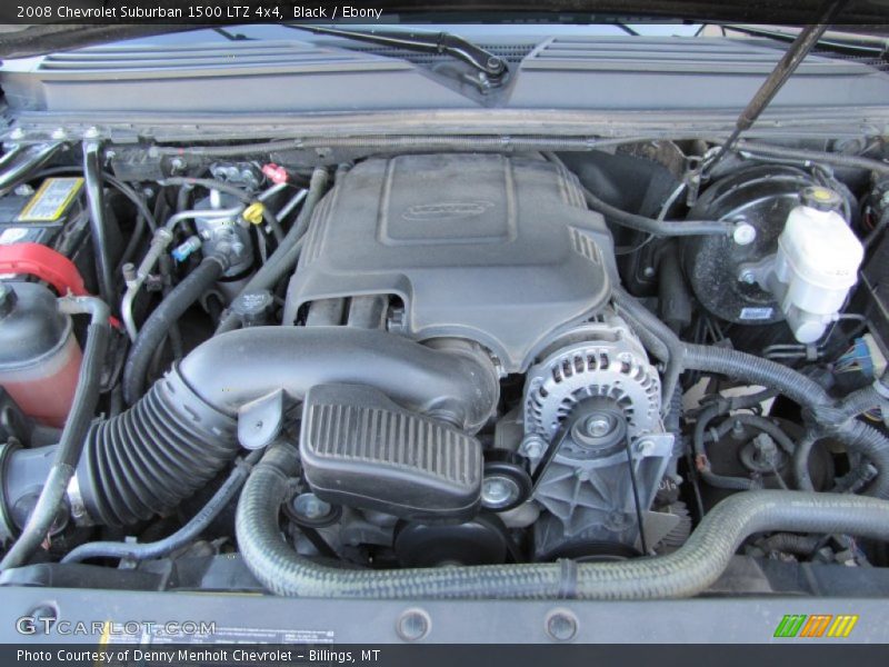 Black / Ebony 2008 Chevrolet Suburban 1500 LTZ 4x4