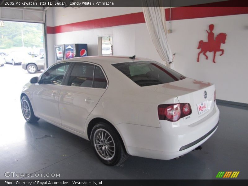 Candy White / Anthracite 2009 Volkswagen Jetta TDI Sedan