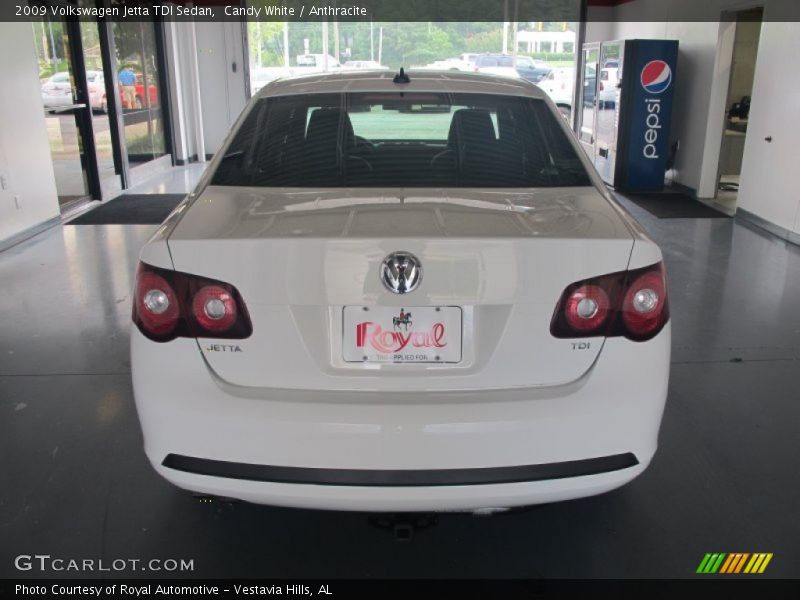 Candy White / Anthracite 2009 Volkswagen Jetta TDI Sedan