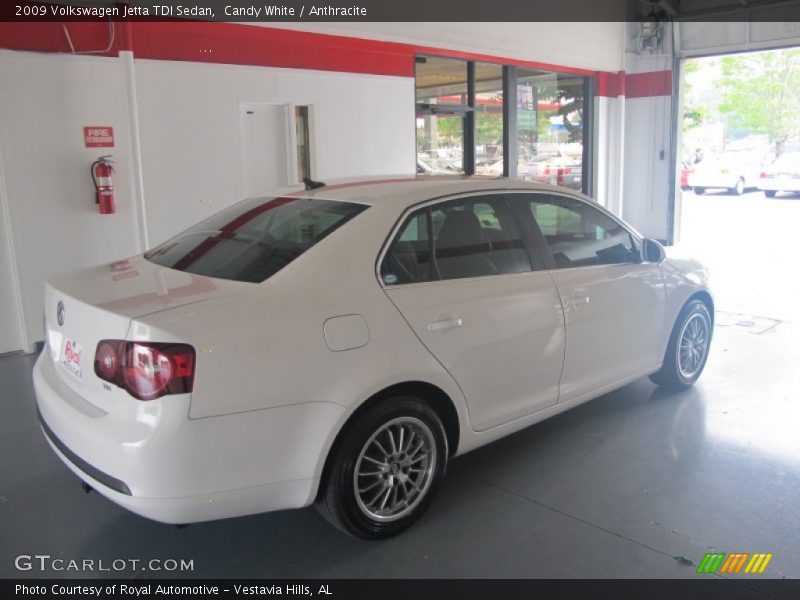 Candy White / Anthracite 2009 Volkswagen Jetta TDI Sedan