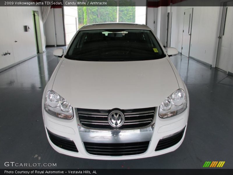 Candy White / Anthracite 2009 Volkswagen Jetta TDI Sedan