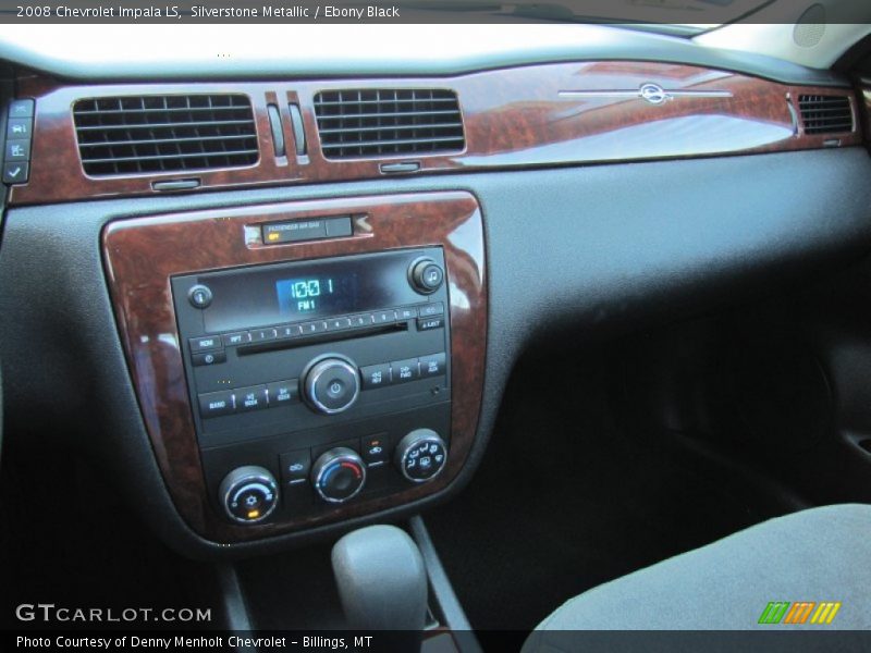 Silverstone Metallic / Ebony Black 2008 Chevrolet Impala LS