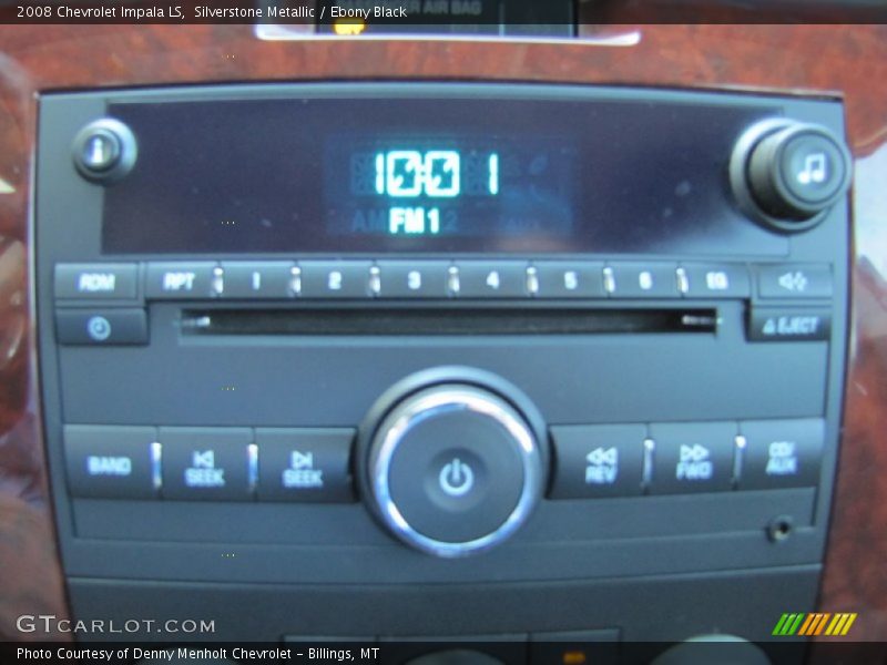 Silverstone Metallic / Ebony Black 2008 Chevrolet Impala LS
