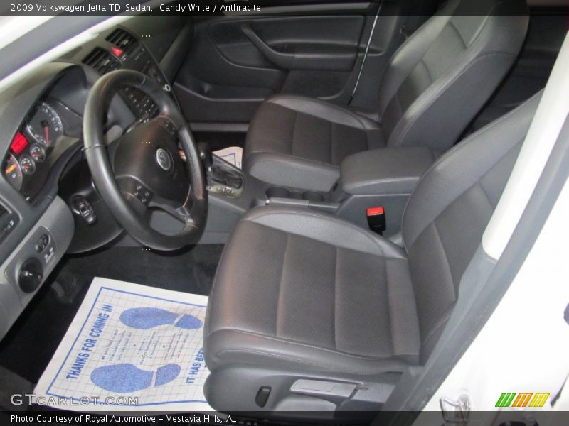 Candy White / Anthracite 2009 Volkswagen Jetta TDI Sedan