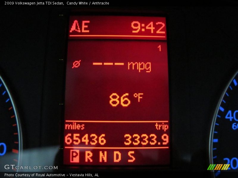 Candy White / Anthracite 2009 Volkswagen Jetta TDI Sedan