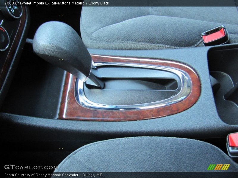 Silverstone Metallic / Ebony Black 2008 Chevrolet Impala LS
