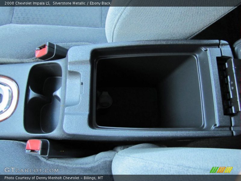 Silverstone Metallic / Ebony Black 2008 Chevrolet Impala LS