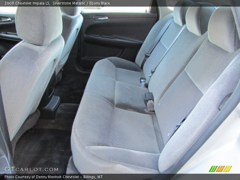 Silverstone Metallic / Ebony Black 2008 Chevrolet Impala LS