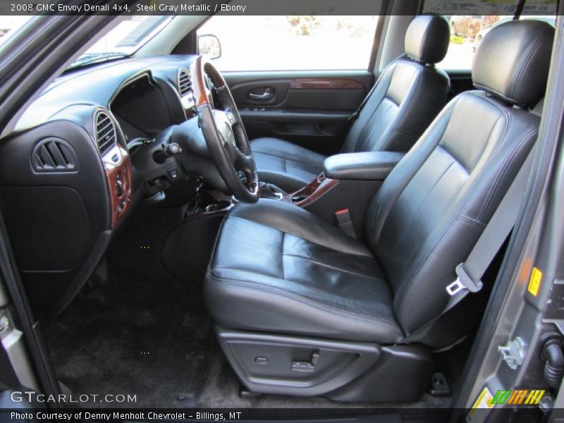 Steel Gray Metallic / Ebony 2008 GMC Envoy Denali 4x4