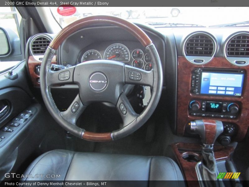 Steel Gray Metallic / Ebony 2008 GMC Envoy Denali 4x4