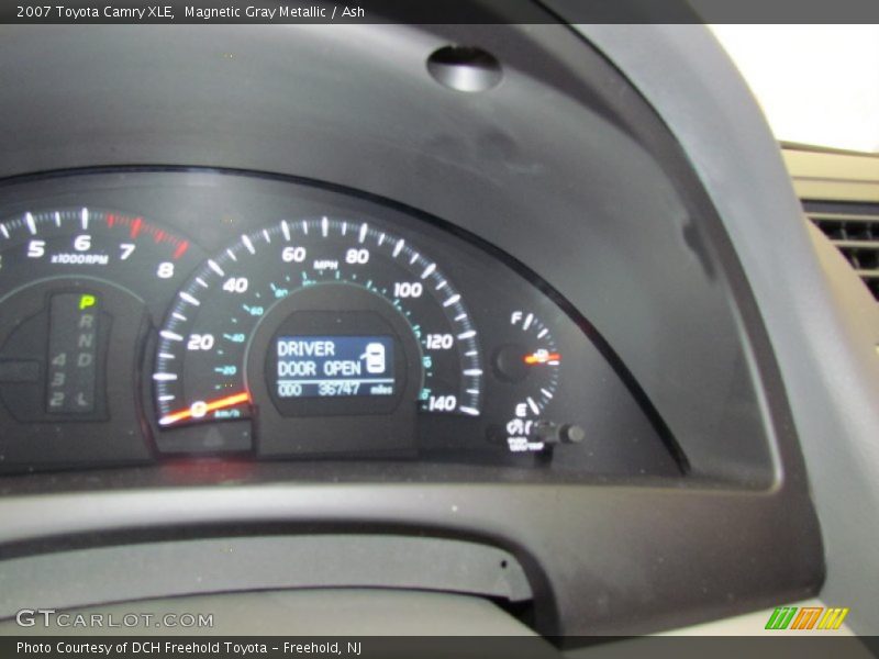Magnetic Gray Metallic / Ash 2007 Toyota Camry XLE