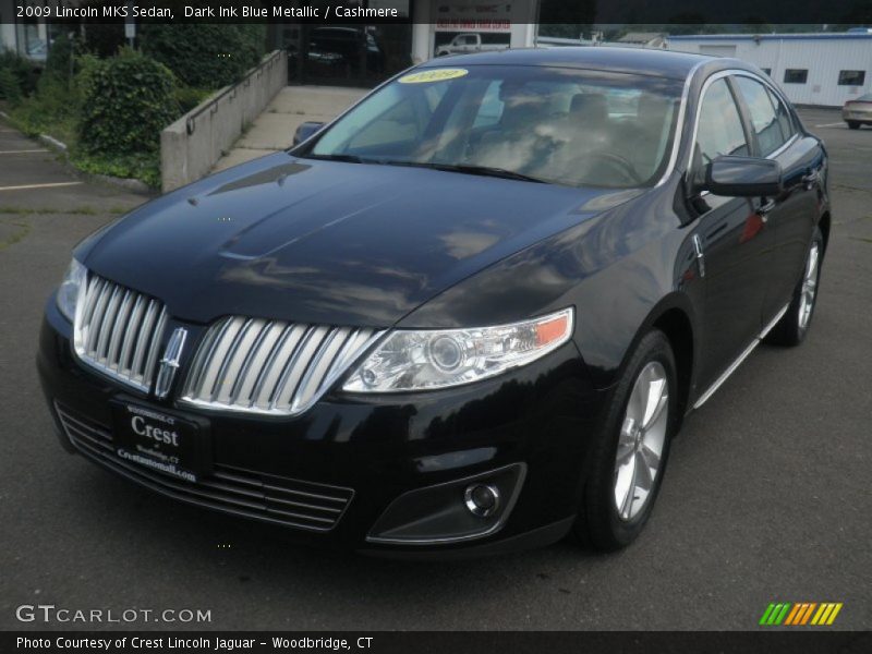 Dark Ink Blue Metallic / Cashmere 2009 Lincoln MKS Sedan