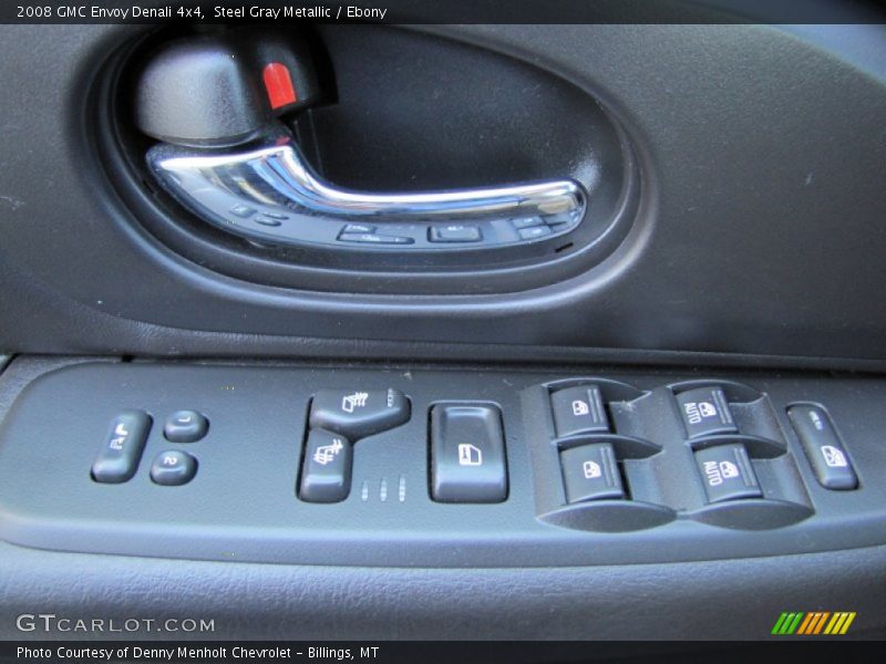 Steel Gray Metallic / Ebony 2008 GMC Envoy Denali 4x4