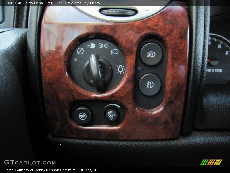 Steel Gray Metallic / Ebony 2008 GMC Envoy Denali 4x4