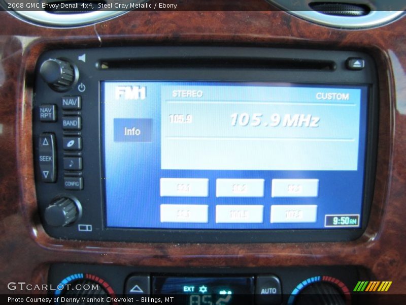Steel Gray Metallic / Ebony 2008 GMC Envoy Denali 4x4