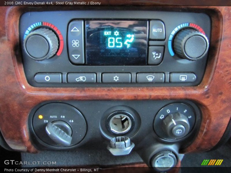 Steel Gray Metallic / Ebony 2008 GMC Envoy Denali 4x4
