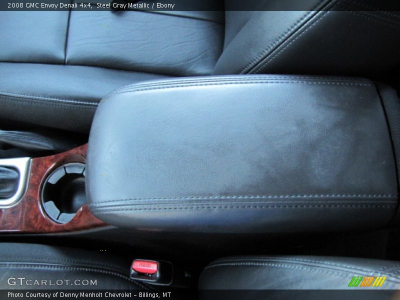 Steel Gray Metallic / Ebony 2008 GMC Envoy Denali 4x4