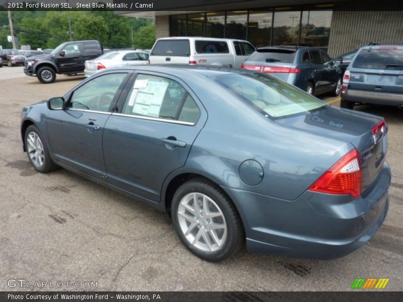 2012 Fusion SEL Steel Blue Metallic