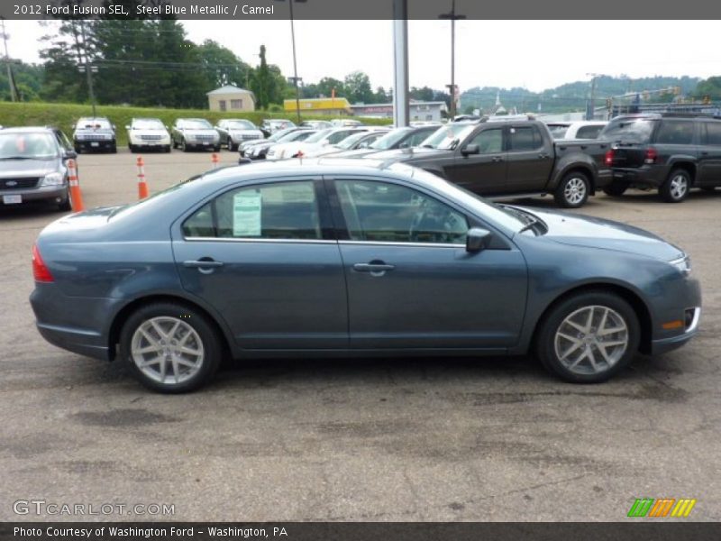  2012 Fusion SEL Steel Blue Metallic