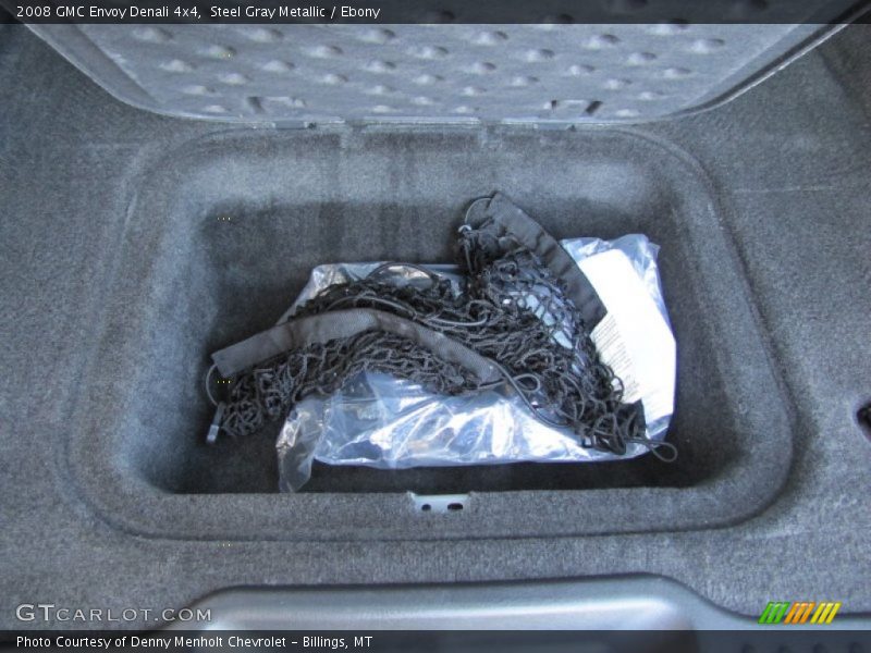 Steel Gray Metallic / Ebony 2008 GMC Envoy Denali 4x4