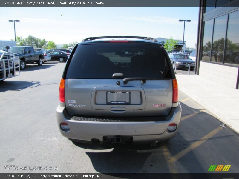 Steel Gray Metallic / Ebony 2008 GMC Envoy Denali 4x4