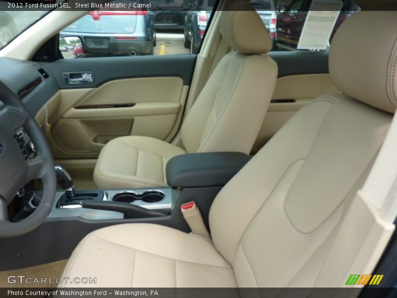  2012 Fusion SEL Camel Interior