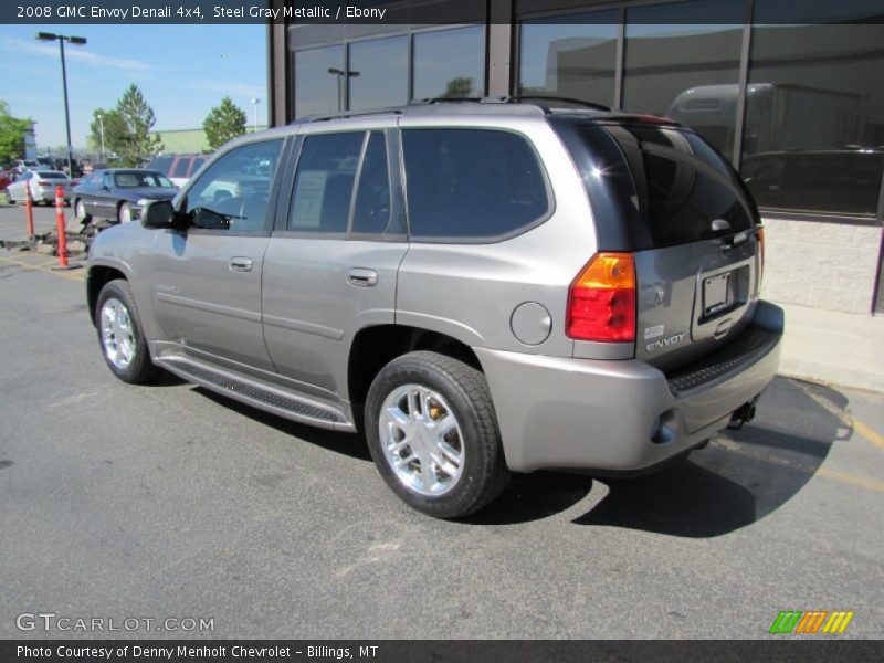 Steel Gray Metallic / Ebony 2008 GMC Envoy Denali 4x4