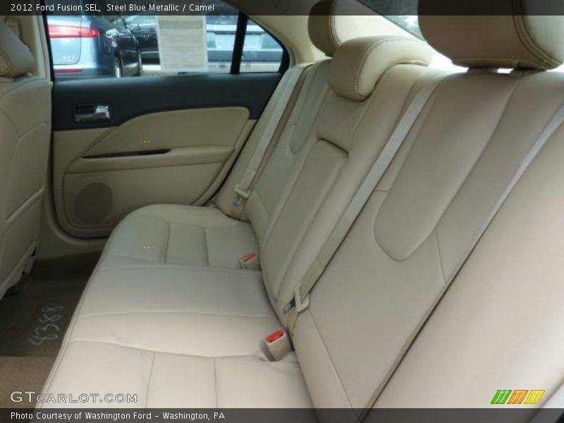  2012 Fusion SEL Camel Interior