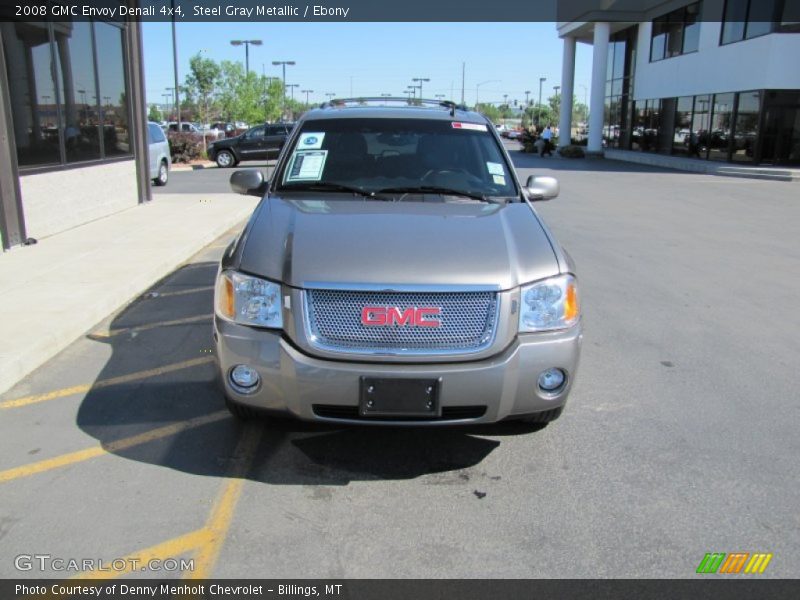 Steel Gray Metallic / Ebony 2008 GMC Envoy Denali 4x4