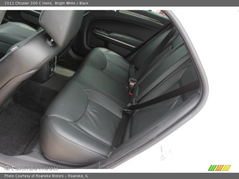 Bright White / Black 2011 Chrysler 300 C Hemi