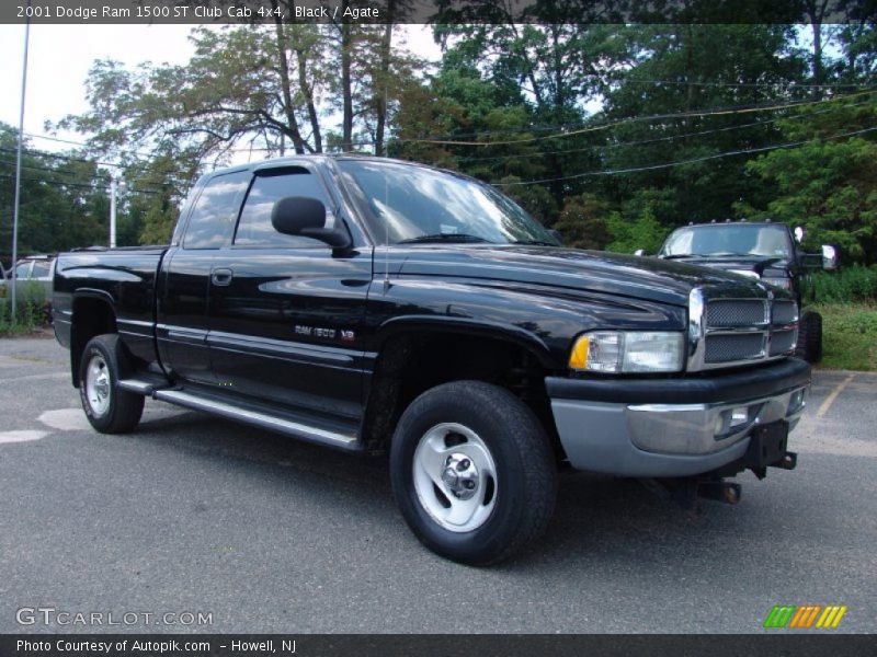 Black / Agate 2001 Dodge Ram 1500 ST Club Cab 4x4
